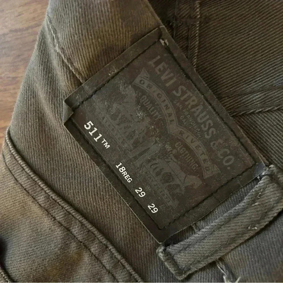 Levi’s 511  slim jeans youth 18 reg - Picture 9 of 14